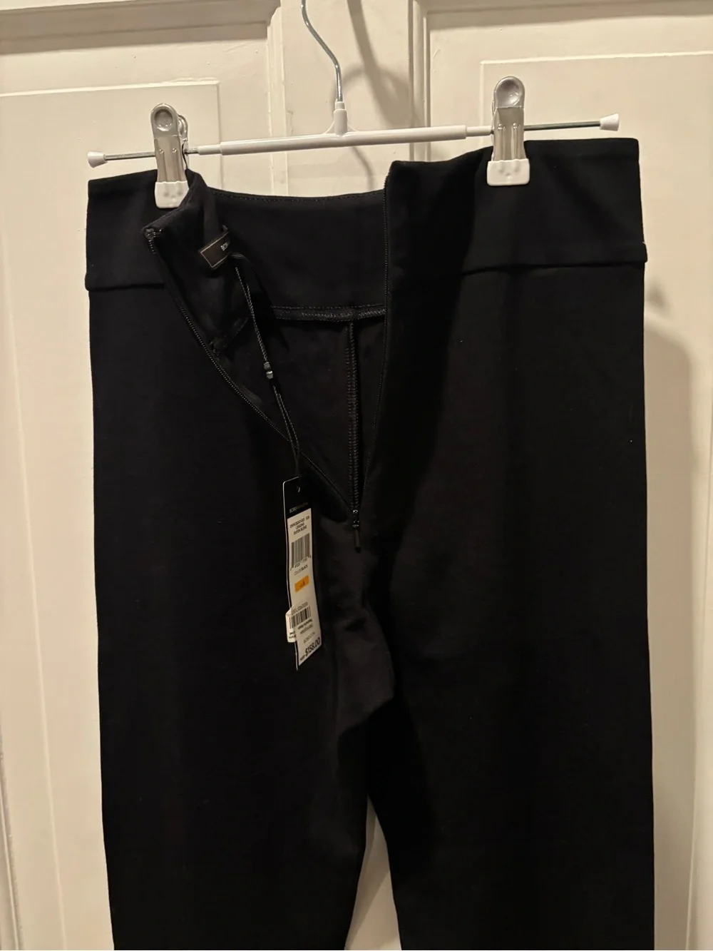 BCBGMaxAzria NWT Black High Rise Stretch Pant Leggings Ponte Pants Small